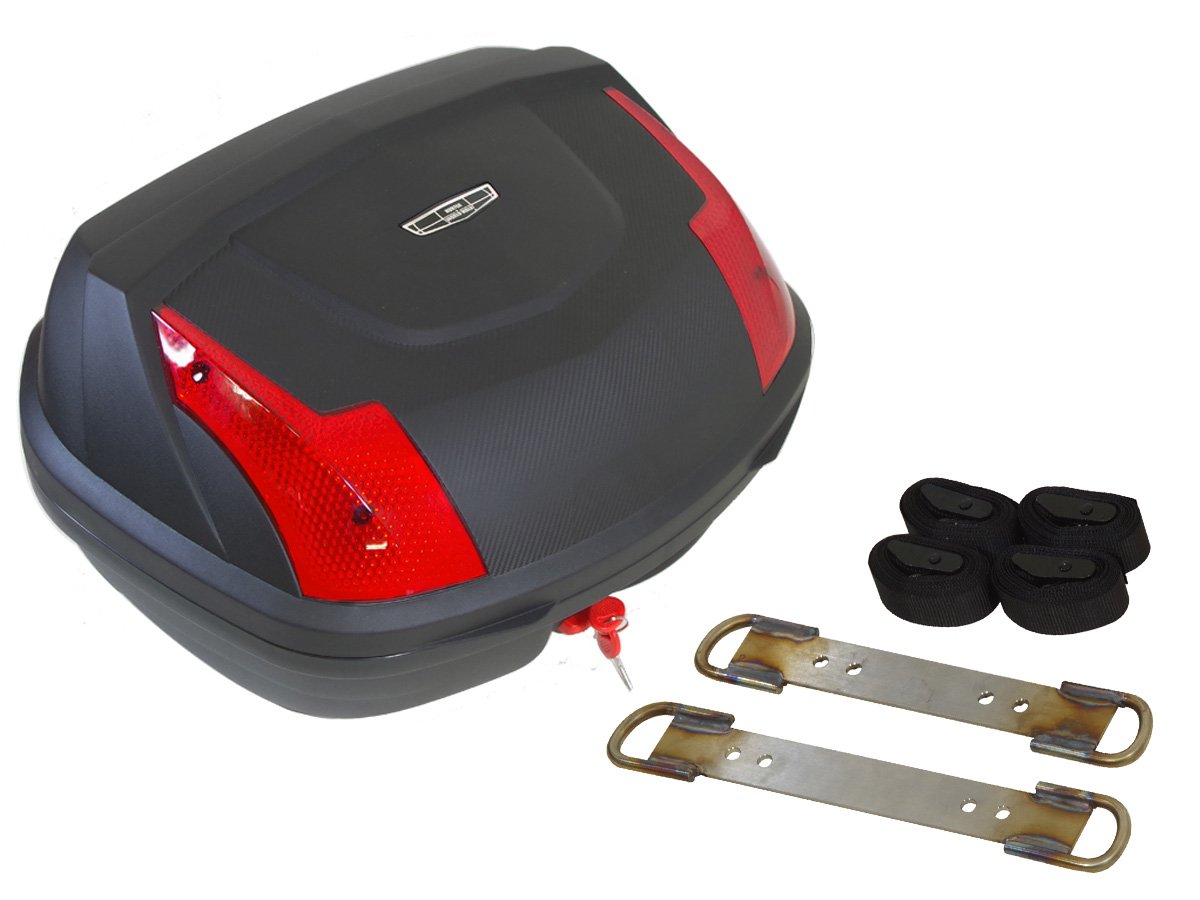 ワールドウォーク　マルチリアキャリアと48Lトップケースのセット ワールドウォーク（WORLD WARK） レッツ4パレット リアボックス トップ